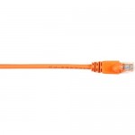 Black Box CAT5e Value Line Patch Cable, Stranded, Orange, 2-ft. (0.6-m) CAT5EPC-002-OR