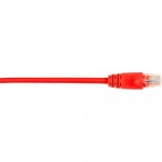 Black Box CAT5e Value Line Patch Cable, Stranded, Red, 25-ft. (7.5-m), 5-Pack CAT5EPC-025-RD-5PAK