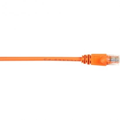 Black Box CAT5e Value Line Patch Cable, Stranded, Orange, 25-ft. (7.5-m) CAT5EPC-025-OR