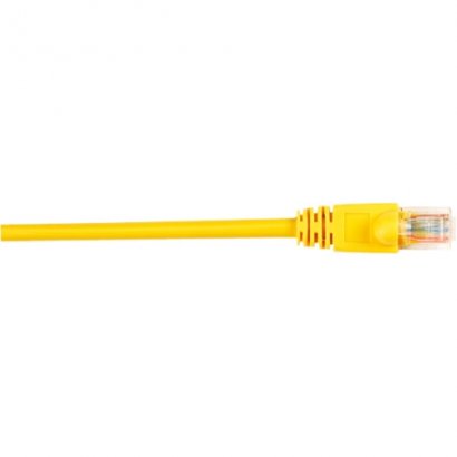 Black Box CAT5e Value Line Patch Cable, Stranded, Yellow, 3-ft. (0.9-m), 10-Pack CAT5EPC-003-YL-10PAK