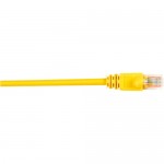 Black Box CAT5e Value Line Patch Cable, Stranded, Yellow, 3-ft. (0.9-m), 10-Pack CAT5EPC-003-YL-10PAK