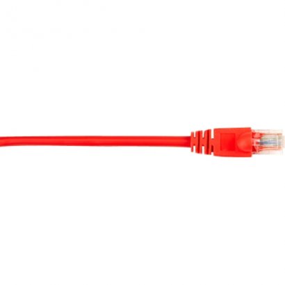 Black Box CAT5e Value Line Patch Cable, Stranded, Red, 1-ft. (0.3-m) CAT5EPC-001-RD