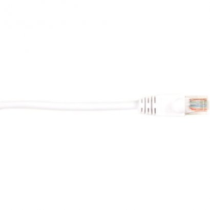 Black Box CAT5e Value Line Patch Cable, Stranded, White, 5-ft. (1.5-m) CAT5EPC-005-WH