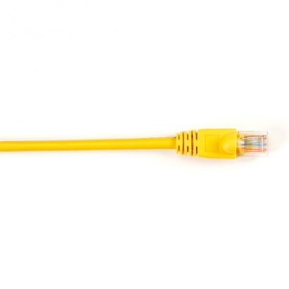 Black Box CAT5e Value Line Patch Cable, Stranded, Yellow, 3-ft. (0.9-m) CAT5EPC-003-YL
