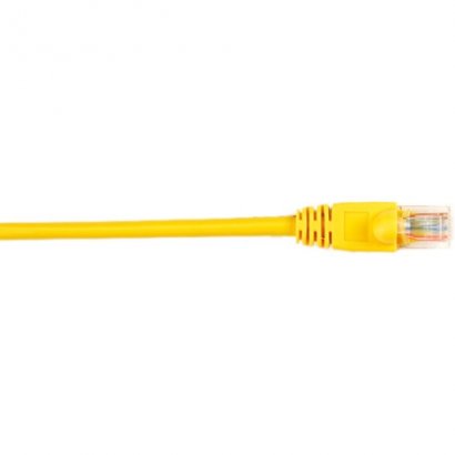 Black Box CAT5e Value Line Patch Cable, Stranded, Yellow, 5-ft. (1.5-m) CAT5EPC-005-YL