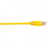 Black Box CAT5e Value Line Patch Cable, Stranded, Yellow, 5-ft. (1.5-m) CAT5EPC-005-YL