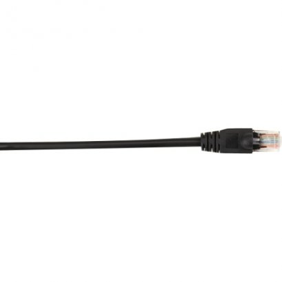 Black Box CAT5e Value Line Patch Cable, Stranded, Black, 3-ft. (0.9-m) CAT5EPC-003-BK