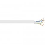 Black Box CAT5e Value Line Solid Bulk Cable, CM, 1000-ft. (304.8-m), White C5E-CM-SLD-WH