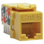 Tripp Lite Cat6 110-punch Down Keystone Jack N238-001-YW