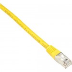 Black Box CAT6 250-MHz Shielded, Stranded Cable SSTP (PIMF), PVC, Yellow, 1-ft. (0.3-m) EVNSL0272YL-0001