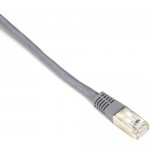 Black Box Cat6 250-MHz Shielded, Stranded Cable SSTP (PIMF), PVC, Gray, 3-ft. (0.9-m) EVNSL0272GY-0003