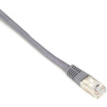 Black Box Cat6 250-MHz Shielded, Stranded Cable SSTP (PIMF), PVC, Gray, 20-ft. (6.0-m) EVNSL0272GY-0020