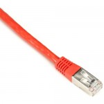 Black Box Cat6 250-MHz Shielded, Stranded Cable SSTP (PIMF), PVC, Red, 2-ft. (0.6-m) EVNSL0272RD-0002