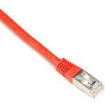 Black Box Cat6 250-MHz Shielded, Stranded Cable SSTP (PIMF), PVC, Red, 5-ft. (1.5-m) EVNSL0272RD-0005