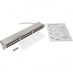 Tripp Lite Cat6 48-Port Patch Panel, 1U N252-048-SH-K