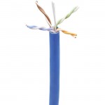 Tripp Lite Cat6 Ethernet Cable - CMP-LP 0.5A Plenum, Blue, 1000 ft N224-01K-BL-LP5