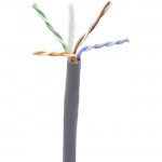 Tripp Lite Cat6 Ethernet Cable - CMP-LP 0.5A Plenum, Gray, 1000 ft N224-01K-GY-LP5