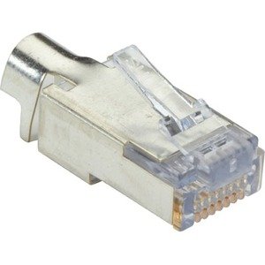 Black Box CAT6 EZ Shielded Plug - 50-Pack C6EZSP-50PAK