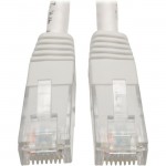 Tripp Lite Cat6 Gigabit Molded Patch Cable (RJ45 M/M), White, 7 ft N200-007-WH