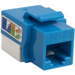 4XEM Cat6 RJ45 Keystone Jack UTP 110-Type (Blue) 4XKJC6BL