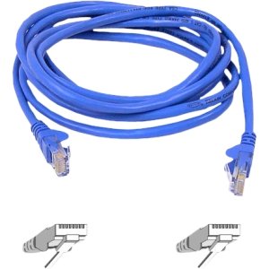 Belkin Cat6 Snagless Patch Cable, 5 Feet Blue A3L980-05-BLU