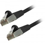 Comprehensive Cat6 Snagless Shielded Ethernet Cables, Black, 10ft CAT6STP-10BLK