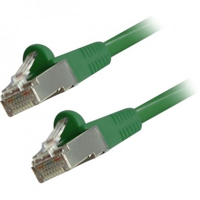 Comprehensive Cat6 Snagless Shielded Ethernet Cables, Green, 3ft CAT6STP-3GRN
