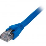 Cat6 Snagless Solid Plenum Shielded Blue Patch Cable 50ft CAT6SHP-50BLU