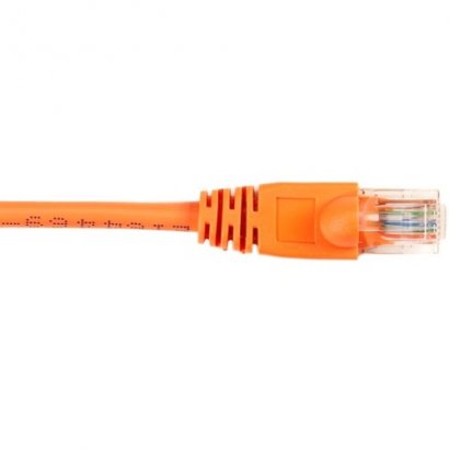 Black Box CAT6 Value Line Patch Cable, Stranded, Orange, 6-ft. (1.8-m) CAT6PC-006-OR