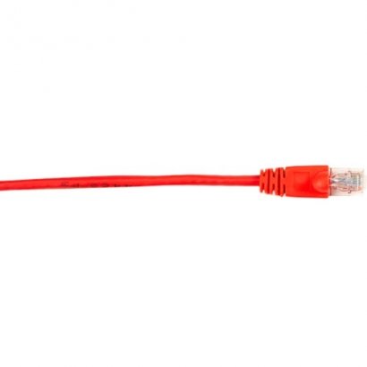 Black Box CAT6 Value Line Patch Cable, Stranded, Red, 2-ft. (0.6-m) CAT6PC-002-RD