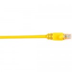 Black Box CAT6 Value Line Patch Cable, Stranded, Yellow, 2-ft. (0.6-m) CAT6PC-002-YL