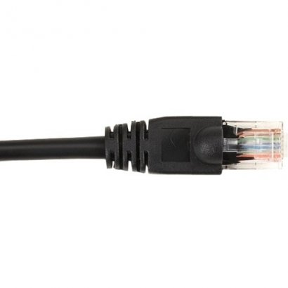 Black Box CAT6 Value Line Patch Cable, Stranded, Black, 4-ft. (1.2-m) CAT6PC-004-BK