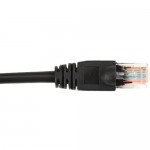 Black Box CAT6 Value Line Patch Cable, Stranded, Black, 4-ft. (1.2-m) CAT6PC-004-BK