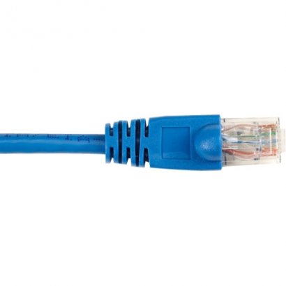 Black Box CAT6 Value Line Patch Cable, Stranded, Blue, 2-ft. (0.6-m), 25-Pack CAT6PC-002-BL-25PAK