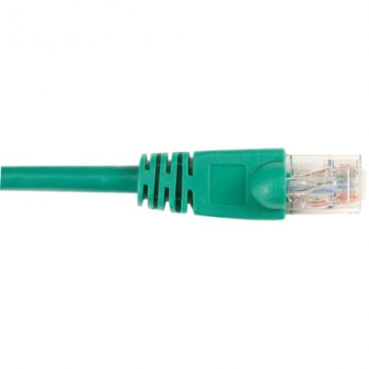 Black Box CAT6 Value Line Patch Cable, Stranded, Green, 6-ft. (1.8-m), 5-Pack CAT6PC-006-GN-5PAK