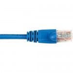 Black Box CAT6 Value Line Patch Cable, Stranded, Blue, 7-ft. (2.1-m), 25-Pack CAT6PC-007-BL-25PAK