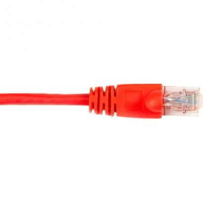 Black Box CAT6 Value Line Patch Cable, Stranded, Red, 5-ft. (1.5-m) CAT6PC-005-RD