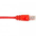 Black Box CAT6 Value Line Patch Cable, Stranded, Red, 5-ft. (1.5-m) CAT6PC-005-RD