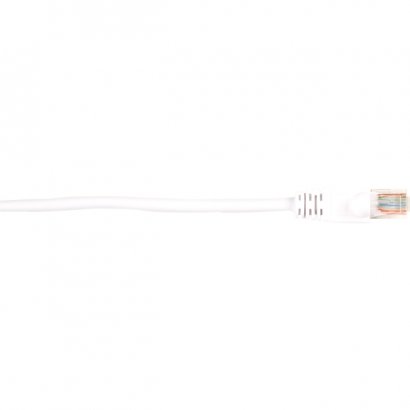 Black Box CAT6 Value Line Patch Cable, Stranded, White, 15-ft. (4.5-m) CAT6PC-015-WH
