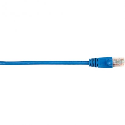 Black Box CAT6 Value Line Patch Cable, Stranded, Blue, 1-ft. (0.3-m) CAT6PC-001-BL