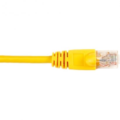 Black Box CAT6 Value Line Patch Cable, Stranded, Yellow, 7-ft. (2.1-m) CAT6PC-007-YL