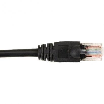 Black Box CAT6 Value Line Patch Cable, Stranded, Black, 15-ft. (4.5-m) CAT6PC-015-BK