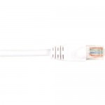 Black Box CAT6 Value Line Patch Cable, Stranded, White, 1-ft. (0.3-m) CAT6PC-001-WH