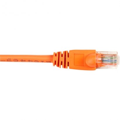 Black Box CAT6 Value Line Patch Cable, Stranded, Orange, 10-ft. (3.0-m) CAT6PC-010-OR