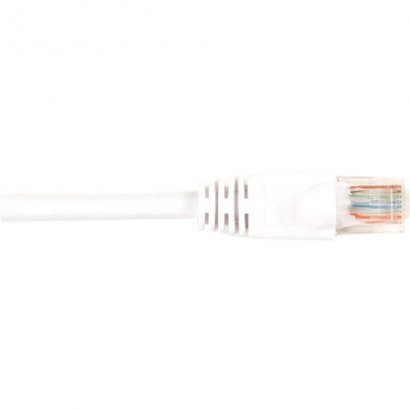 Black Box CAT6 Value Line Patch Cable, Stranded, White, 5-ft. (1.5-m) CAT6PC-005-WH