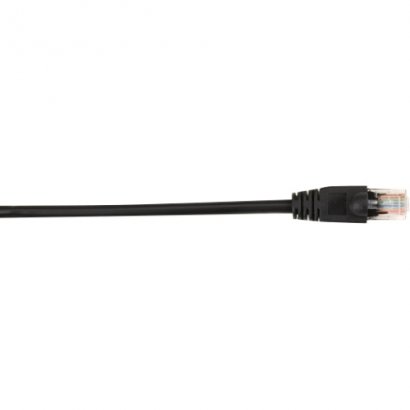 Black Box CAT6 Value Line Patch Cable, Stranded, Black, 1-ft. (0.3-m), 25-Pack CAT6PC-001-BK-25PAK