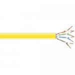 Black Box CAT6 Value Line Solid Bulk Cable, CM, 1000-ft. (304.8-m), Yellow C6-CM-SLD-YL