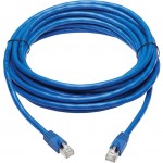 Tripp Lite Cat6a 10G-Certified Snagless F/UTP Network Patch Cable (RJ45 M/M), Blue, 20 ft N261P-020-BL