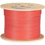 Black Box CAT6A 500-MHz Bulk Cable - F/UTP, Plenum, Solid, Red, 1000-ft C6ABC51S-RD-1000