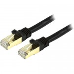 StarTech.com Cat6a Ethernet Patch Cable - Shielded (STP) - 4 ft., Black C6ASPAT4BK